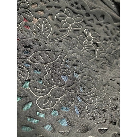 Faust Paris black poly mesh top S - Picture 4 of 6